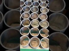 टिकाऊ खोखले गोल बार 1000 मिमी - 8000 मिमी एचआरसी 25-30 क्रोम कोटिंग