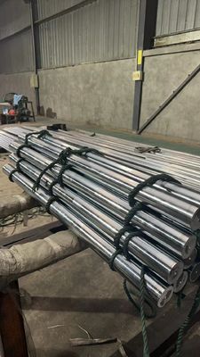 खरीदें 304 स्टेनलेस स्टील 0.2-0.4 (मध्यवर्ती) 2 माइक्रोन क्रोम पिस्टन रॉड परिशुद्धता निर्माण online manufacture