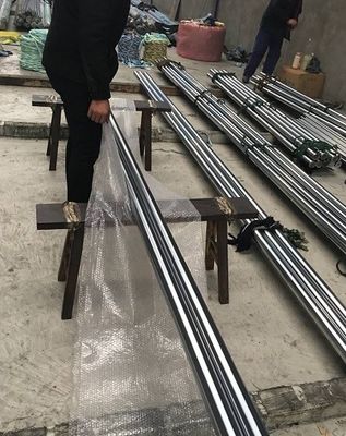 1.5 माइक्रोन सतह परिष्करण/कठोरता 0.4 क्रोम पिस्टन रॉड ऑटोमोबाइल उद्योग