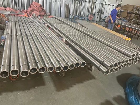 हल्का वजन खोखला एल्यूमीनियम रॉड बार पॉलिश सतह खत्म 1000 मिमी - 8000 मिमी